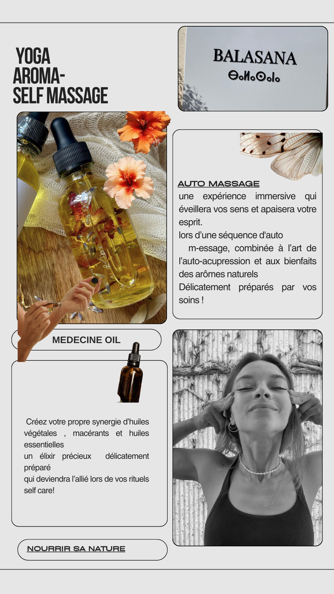 Atelier Aroma/ herbalisme / Auto massage / Yoga